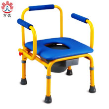 Shower commode wheelchair/baby bath commode chair toilet