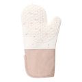 Snowflake silicone cotton gloves