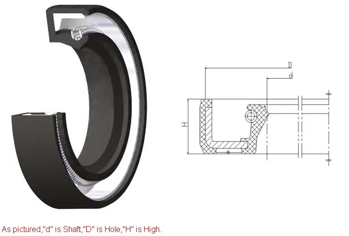 Precision Durable Oil Seal Gasoline Engine Parts