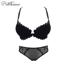 Sexy womens push up bra and knicker sets