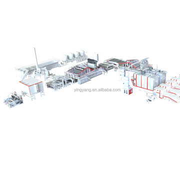 Water Jet Cross Lapper Spun Lace Nonwoven Fabric Production Line