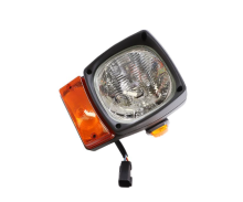 The headlight of the asphalt paver AP-655C is model 105-4849, and the left turn signal is 1054849.