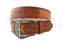 Factory Sale Latest Design man embossed belt