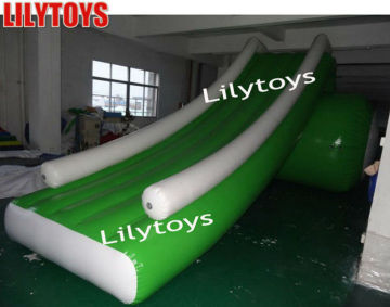 Fireproof Backyard Toys Inflatable Water Games Rental With Air Seal Water Slide