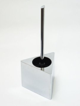 Triangle shape Plastic novelty toilet brush holders