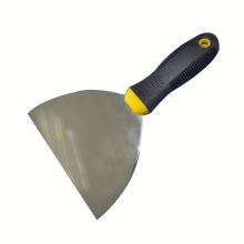 Putty Knife with Rubber Handle for Drywall Taping and Painting Tools
