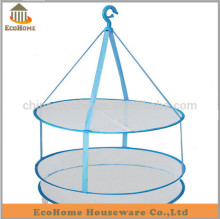 2 layers laundry rack