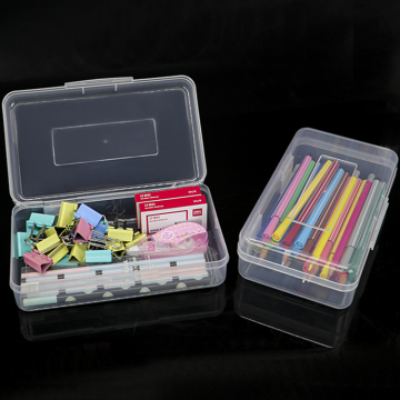 Expandable Stationery Case Custom Nail Pen Containers Plastic Pen Box Case