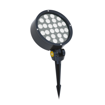 DMX controlled outdoor LED flood light