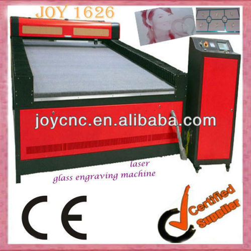 Sand blast without pollution glass laser engraving machine