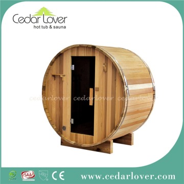 Beautiful cedar magic 220v wooden sauna cabin