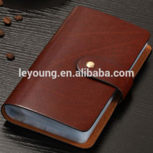 Custom Leather ID Credit Card Case Wallet