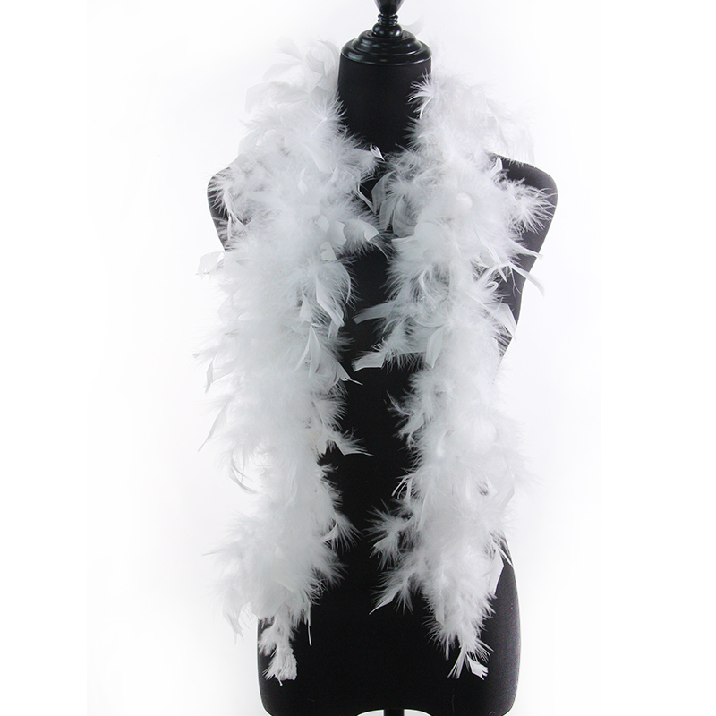 white chandelle boa