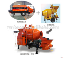mini concrete pump mixer