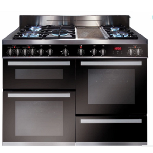 120 cm meervoudige holte Dual Fuel Range Cooker