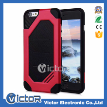2017 hot selling 2in1 fashion hybrid case for iPhone 6s
