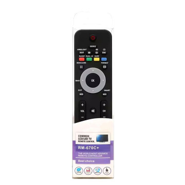 New RM-670C+ Universal Infrared Smart TV Remote Control for Philips 4K TVs