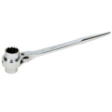 Mirro pointed tail Ratchet wrench