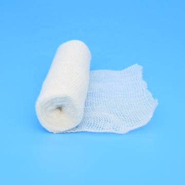 woven edge disposable medical wow gauze bandage rolls
