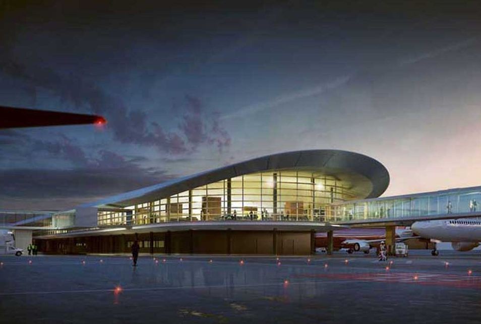 China Supplier Prefab Light Steel Structure Airport Terminal