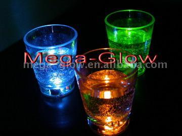 Flashing Shot Glass Liquid Activated