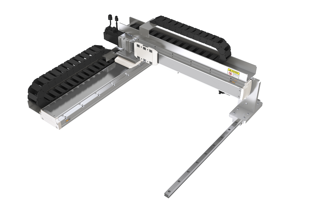 Xy G Spontaneous Moving Gantry Type With Two Axis Auxiliary Guide Rail