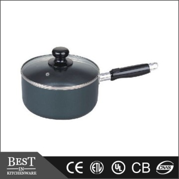 non stick green Saucepan Senior non stick bottom single handle milk pot