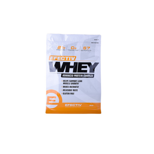 Kundenspezifisches Design Shiny Whey Protein Powder Bag