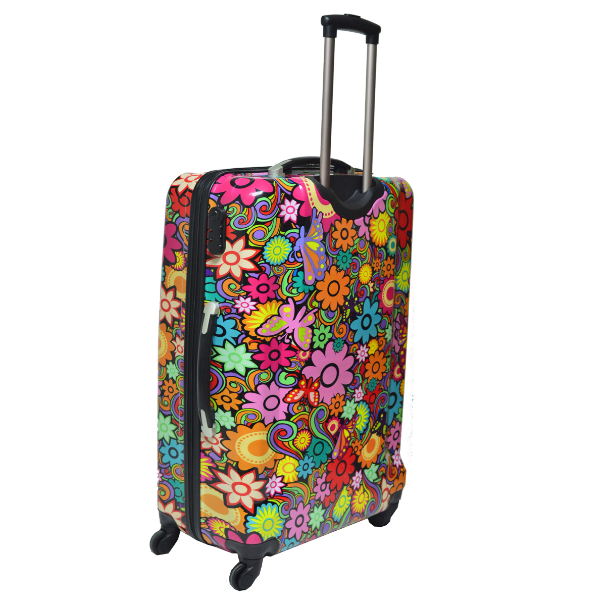 Luggage with aluminum tube