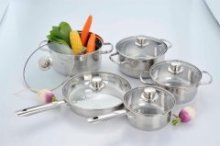 stainless steel cookware set