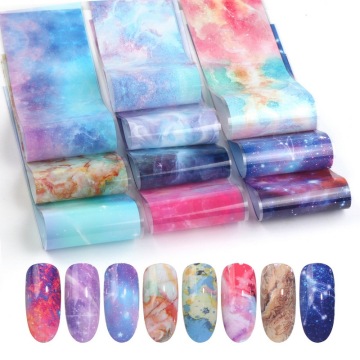 Holographic Laser Sticker Transfer Foils for Nail Art