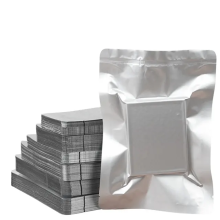 100G Custom Printed Automated Heat Seal Kitting Heat Sealing Flat Mylar Aluminum Poly Bags