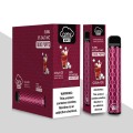 Mais vendidos descartáveis ​​Vape 1800 Puffs Airis Max