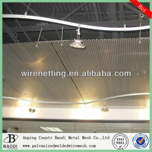 Screen Decorative Aluminium Perforated Metal Mesh Sheet