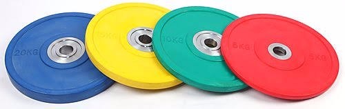 High Quality Odourless Rubber Coated Bumper plates