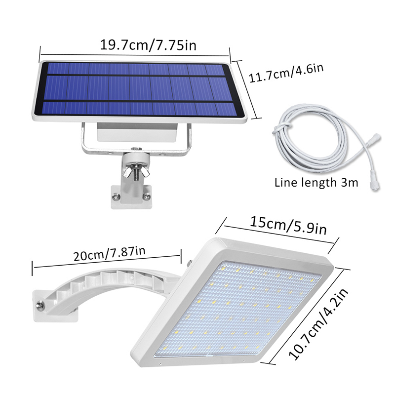48leds Solar Panel Wall Street Lamp 48leds Solar Panel Wall Street Lamp