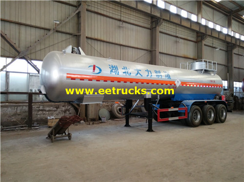 24 CBM Tri-Axle Sulfur Dioxide Tank Trailers