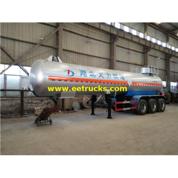 24 CBM Tri-eixo Sulfur Dioxide Tank Trailers