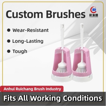 Round-Head Toilet Brush for Deep Cleaning