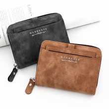 Famous Luxury Designer Short Wallet Men Clutch Pu Leather Credit Card Wallet for Men