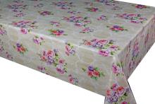 Elegant Tablecloth with Non woven backing Madeira