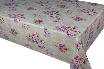 Elegant Tablecloth with Non woven backing Madeira