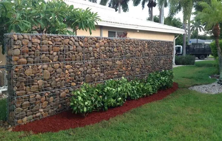 1mx1mx0.5m Galvanized Welded Gabion Retaining Wall