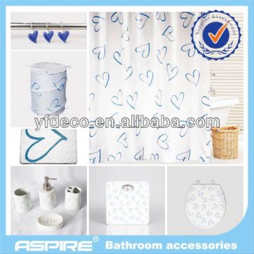 Bathroom glass vessel sink combo set