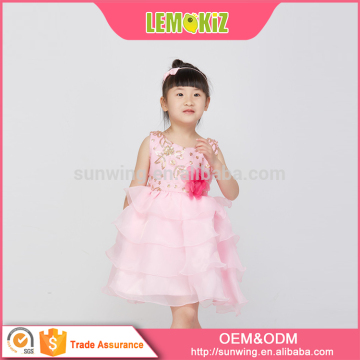 Lemokiz Girl Formal Party Sash Wedding Dress Flower Girls Dresses