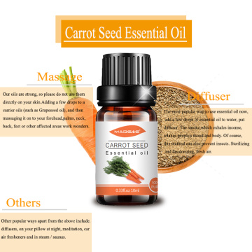 Pure organic fragrance carrot seed essential oil