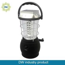 LED Solar Dynamo Camping Lantern Outdoor Portable