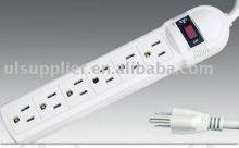 6 outlet UL power strip power outlet outlet strip