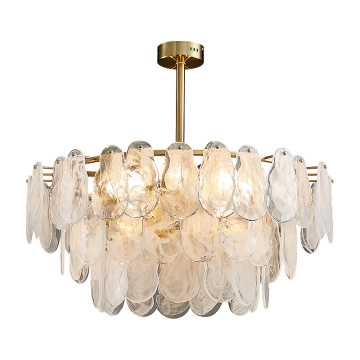 LEDER Glass Crystal Hanging Lights