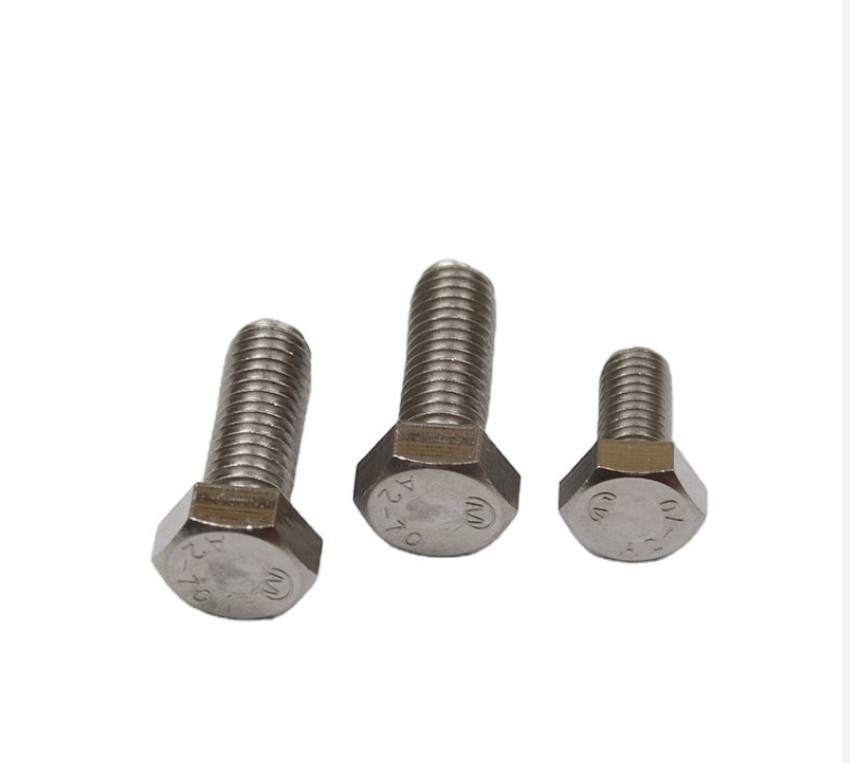 Thép không gỉ cường độ cao Fastener Hex Bolt